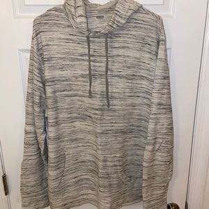 Men’s Old Navy white/grey hoodie